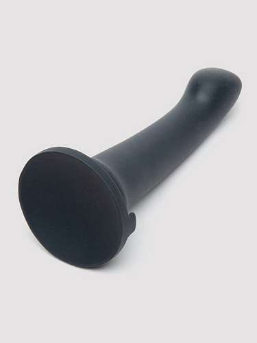 Чёрный фаллоимитатор Fifty Shades of Grey Feel It Baby Silicone G-Spot Dildo FS-80002 (17,8 см)
