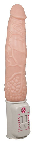 Реалистичный вибратор телесного цвета Orion Push it! 0563226 (27,5 см)