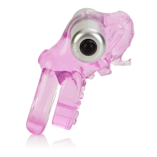 Розовое эрекционное колечко-слоник California Exotic Novelties Lover SE-1808-10-3