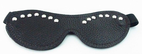 Коричневая маска с декором БДСМ арсенал 58004