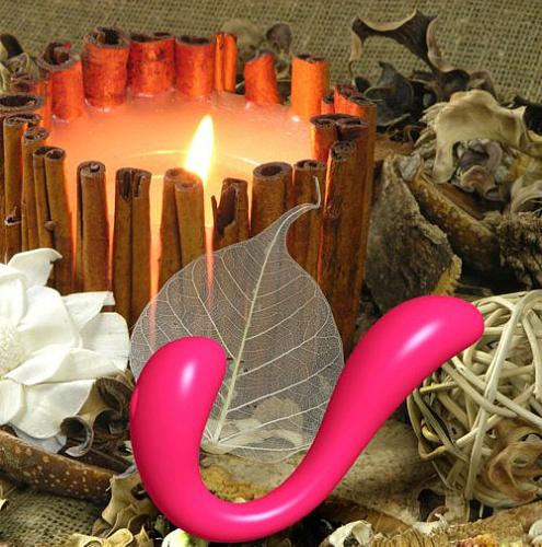 Вибромассажёр в малиновом цвете Mae B Norma Joy N JM-VB-004 (16 см)