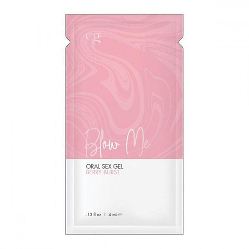 Пробник геля для орального секса с ягодным вкусом CG CGC2202-05 (4 мл)