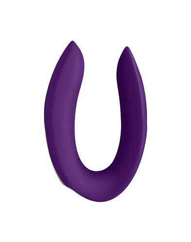 Фиолетовый вибратор для пар с пультом ДУ Satisfyer Partner Plus Remote J5481-P