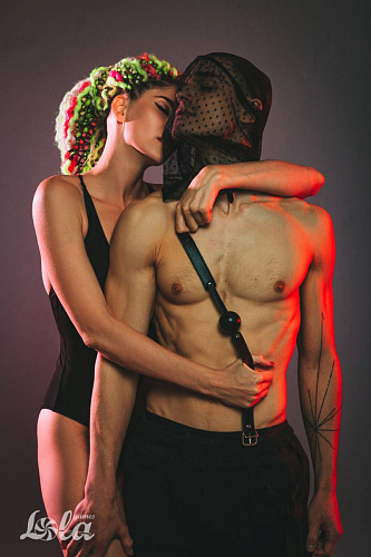 Чёрный кляп-шарик Lola toys Joyride 1165-01lola