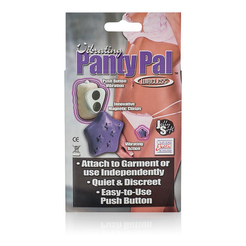 Фиолетовая виброзвёздочка для клитора California Exotic Novelties SE-0029-14-3