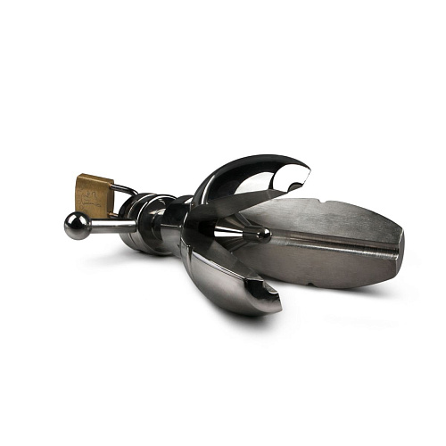 Анальный расширитель EDC Wholesale Sinner Metal Anal Spreader Butt Plug SIN049 (14 см)