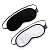 Чёрный с серым набор из двух масок на глаза Fifty Shades of Grey Soft Blindfold Twin Pack FS-40177