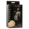 Телесный двусторонний мастурбатор California Exotic Novelties Stroke It Mouth/Ass SE-0912-55-3
