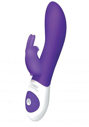 Фиолетовый вибратор-ротатор The Rabbit Company The Vibrating Rabbit TRC-003PUR (22 см)