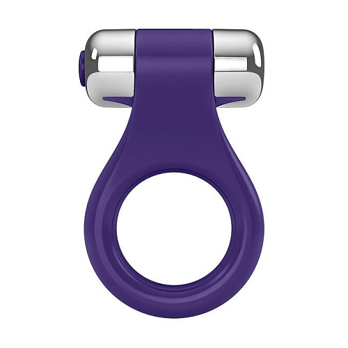 Эрекционное виброкольцо ежевичного цвета OVO B1 PURPLE