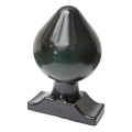 Огромная чёрная анальная пробка Mister B All Black Raymond Butt Plug MB775144 (22 см)