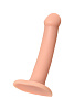 Телесный фаллос на присоске Strap-on-me Silicone Bendable Dildo S 6013090 (17 см)