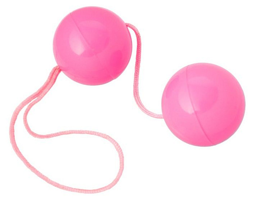 Розовые вагинальные шарики ToyFa BI-BALLS 885006-3