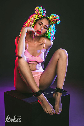 Чёрные поножи Lola toys Dreamer 1104-01lola