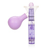Клиторальная мини-помпа фиолетового цвета с вибрацией California Exotic Novelties Penetrating Mini Clitoral Pump SE-0604-14-3