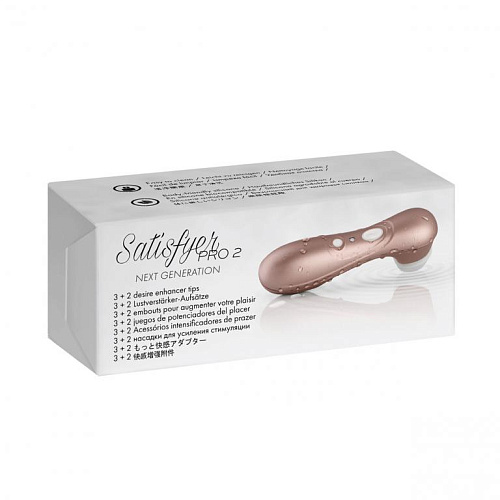 Набор из 5 белый сменных насадок Satisfyer J2018-2-c (для Satisfyer PRO2)