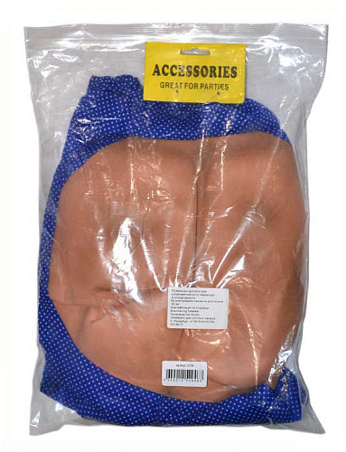 Синие трусы с голым задом и шалуном Play Star SSX1003A (S-M-L)