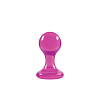 Большая розовая анальная пробка на присоске NS Novelties Luna Balls NSN-0502-64 (9,5 см)