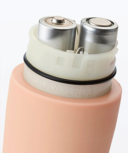 Персиковый рифлёный мини-вибратор Tenga IROHA ZEN HANACHA HMZ-02 (12,7 см)