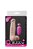 Телесный перезаряжаемый вибратор NMC G-GIRL 6INCH PVC RECHARGEABLE VIBRATOR 111727 (15,2 см)