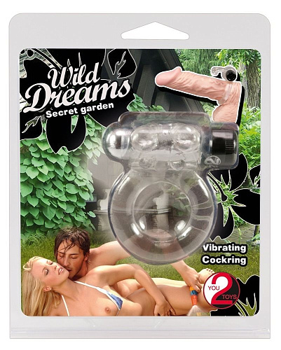 Прозрачное виброкольцо для пениса Orion Secret Garden 05765060000