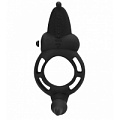 Чёрное эрекционное кольцо Shots Media BV Superior Cock Ring SHT403BLK