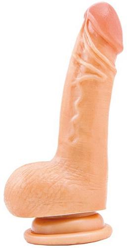Реалистичный фаллоимитатор телесного цвета ToyFa RealStick #204 962004 (18 см)