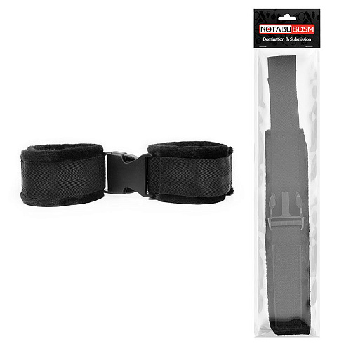 Чёрные мягкие поножи на липучке Bior toys NTB-80572