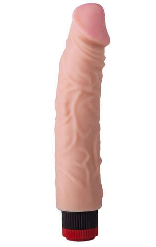 Рельефный вибратор-реалистик телесного цвета LOVETOY (А-Полимер) 800500