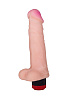 Вибратор-реалистик с мошонкой телесного цвета LOVETOY (А-Полимер) ART-Style №8 001307 (19 см)