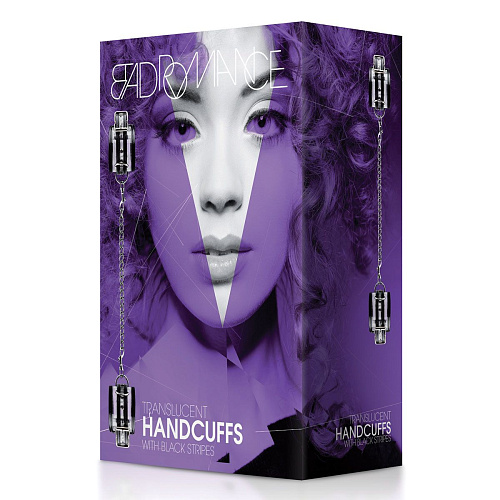 Прозрачные наручи с лаковыми вставками Shots Media BV BAD020