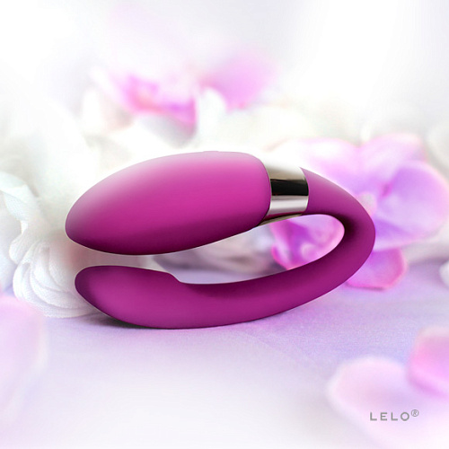 Вибромассажёр лилового цвета Lelo Noa Deep Rose LEL5829