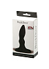 Чёрный анальный стимулятор Lola toys Beginners p-spot massager 510238lola (11 см)
