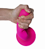 Ярко-розовый фаллоимитатор двойной плотности Adrien Lastic Hitsens 4 24041 (17,5 см)
