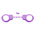 Фиолетовые металлические наручники Shots Media BV SHOTS TOYS Purple SHT347PUR
