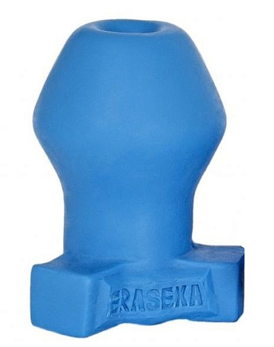 Большой анальный тоннель в голубом цвете Erasexa zoo34 (10,5 см)