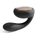 Чёрный вибромассажёр для пар Lelo Tara Black LEL7465