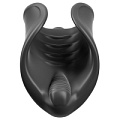Чёрный мастурбатор с вибрацией Pipedream Vibrating Silicone Stimulator RD500