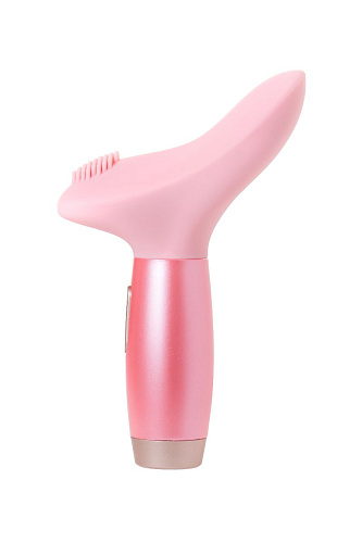 Розовый вибратор с двумя сменными насадками Le Stelle PERKS SERIES EX-3 LS12209