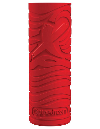 Красный мастурбатор Pipedream EZ Grip Stroker RD515