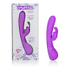 Фиолетовый вибромассажёр со стимуляцией клитора California Exotic Novelties Impress Rabbit SE-4425-14-3 (18 см)