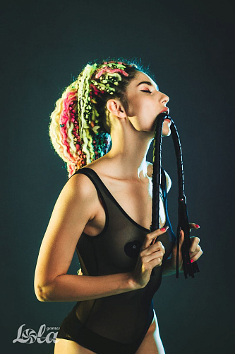 Чёрный кнут Lola toys Royal 1124-01lola (85 см)