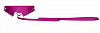 Розовый кожаный воротник с поводком Shots Media BV Pink OUCH! OU144PNK
