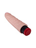 Вибромассажёр-реалистик телесного цвета с розовой головкой LOVETOY (А-Полимер) 800400 (17 см)