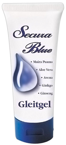 Возбуждающая заживляющая смазка для двоих Orion Secura Blue  06207770000