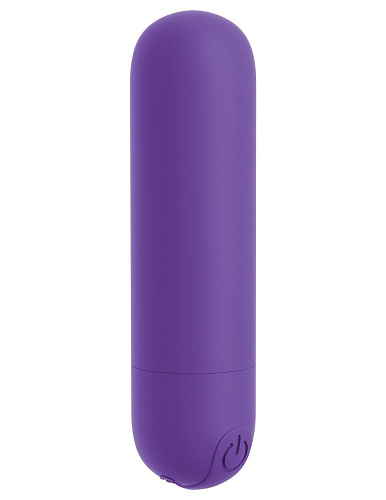 Фиолетовая перезаряжаемая вибропуля Pipedream #Play Rechargeable Bullet PD1793-12