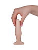 Конусообразная пробка телесного цвета LOVETOY (А-Полимер) 443500 (14 см)