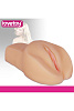Вибровагина телесного цвета из реалистичного материала Lovetoy DL-67