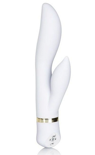 Белый вибромассажёр California Exotic Novelties Spellbound Wave SE-0733-10-3 (19 см)