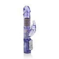 Фиолетовый вибромассажёр California Exotic Novelties Waterproof Jack Rabbit SE-0610-80-2 (22 см)